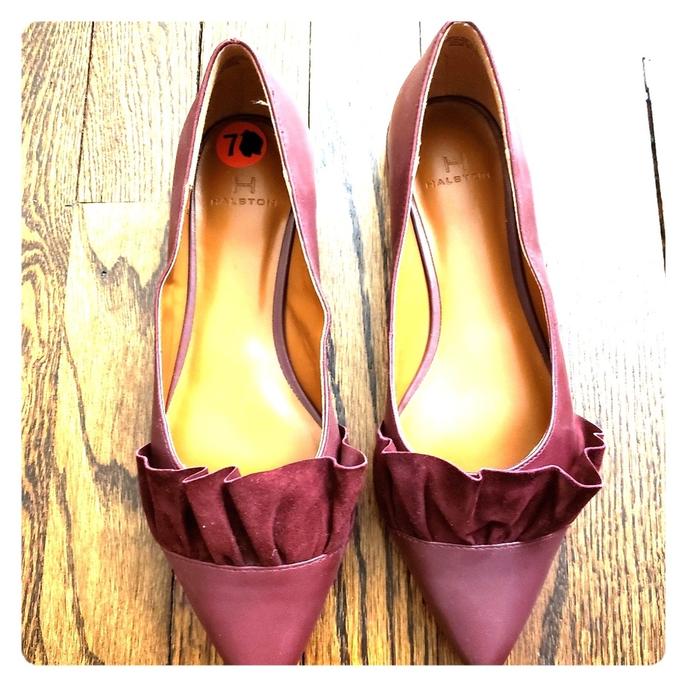Burgendy Flats